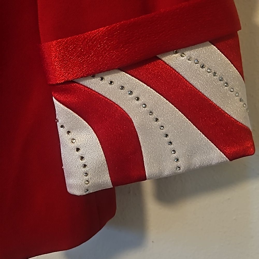 Moshita Couture blazer red 12 - Picture 4 of 8